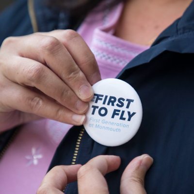 First to Fly are student-centered initiatives designed to celebrate and support students and families who identify as first generation