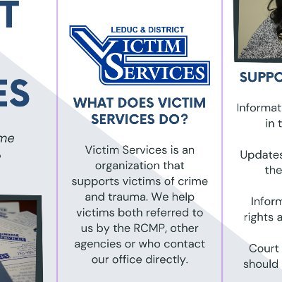 Serving Victims of Crime and Trauma in Leduc/ Leduc County, Beaumont, Devon, Thorsby, and Breton.
If you are in need help, give us a call at 780-980-7232!