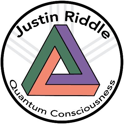 Twitter profile for Justin Riddle's Quantum Consciousness podcast
