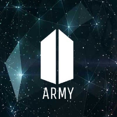 An ARMY. Am on SM for one reason only: support #BTS. My blood runs purple. Each member is precious to me. The word love isn’t enough. APOBANGPO. 보라해! 아보방보!