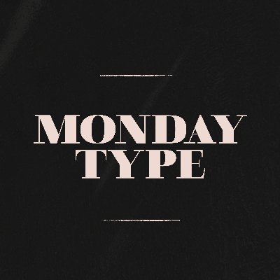 Your favorite Type Foundry from Berlin.
Owner: @s_hilgetag