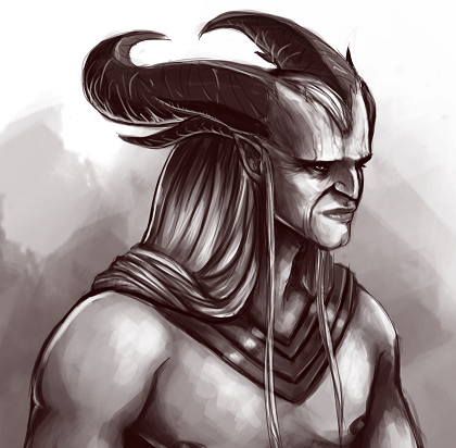 TheAshkaari's profile picture. He is the Ashkaari.  His role is to gather wisdom from outside the lands of the Qun.