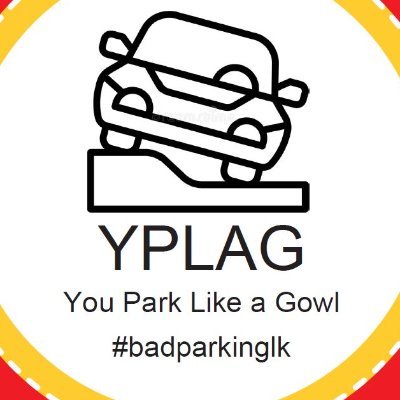 Highlighting gowls that can't park properly and legally #badparkinglk DMs open for submissions #YPLAG
Selling #YPLAG stickers. Drop me a DM, Mike!