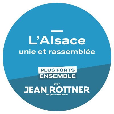 avecRottner6768's profile picture. Compte alsacien de la liste "Plus Forts Ensemble avec Jean Rottner" / @JeanROTTNER et @ASanderMEP pour les 🗳 #Regionales2021 des 20 et 27 juin / #GrandEst