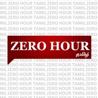 Zero Hour Tamil(@zerohourtamil) 's Twitter Profile Photo