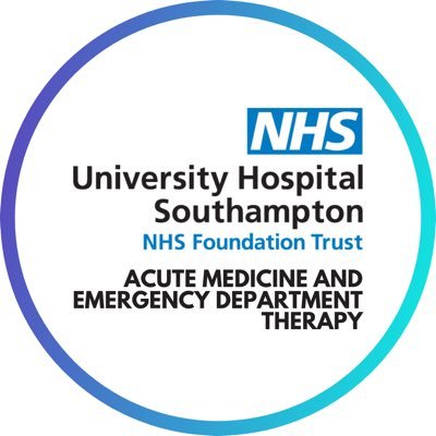 Official Twitter page for the @UHSFT Acute Medical Unit (AMU) & Emergency Department Therapy Team.
Physiotherapists, Occupational Therapists & Therapy Support.