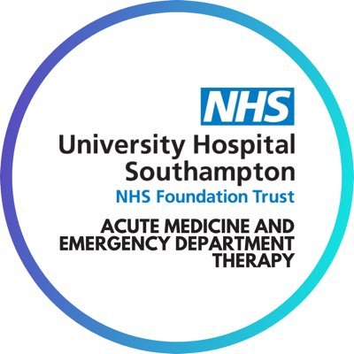 Official Twitter page for the @UHSFT Acute Medical Unit (AMU) & Emergency Department Therapy Team. 
Physiotherapists, Occupational Therapists & Therapy Support.