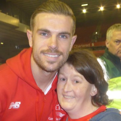 Unconditionally & proudly supporting the most special & perfect gentleman @JHenderson as much & as best I can #YNWA Instagram @teamhendo14