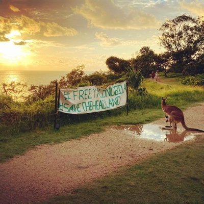 The Quandamooka Truth Embassy was set up to stop a proposed building: a whale interpretive centre on Straddie's pristine headland.