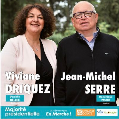 toulon4enaction's profile picture. Jean-Michel SERRE & Viviane DRIQUEZ candidats #Electiondépartementale2021 #Var s’engagent à agir pour VOUS ds le canton #Toulon4 #TdP #LREM #MODEM #VARECOLOGIE