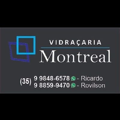 Vidraçaria Montreal, atendemos Poços de Caldas e região