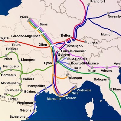 Le TGV relie vers Paris mais oublie des villes moyennes. Les trains de nuit🚇sont à réinventer pour compléter l'offre : relier les régions distantes et l'Europe