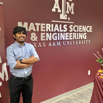 PhD. Student at Texas A&M University Majored in Materials Science & Engg. Bachelors in Polymer Engg & Tech. ICT Mumbai India|| Ex-Shell