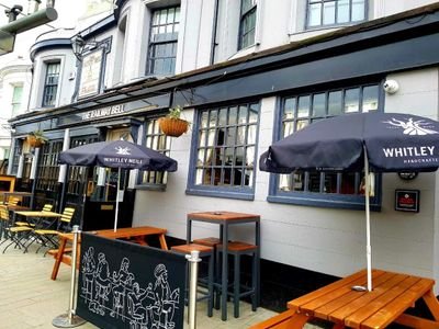 Situated just outside Brighton Railway Station, The Railway Bell is a warm and friendly community pub offering a great range of wines and real ales.