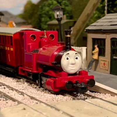 Thomas & Friends Rheneas Skarloey James The Red Engine PNG - Free