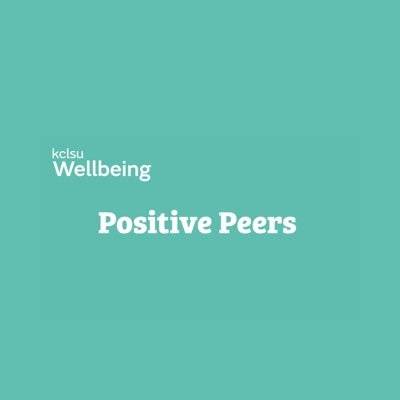 We are the Positive Peers, students trained to help our fellow students thrive through creating student-only spaces, using health promotion and support.✨