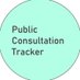 Public Consultation Tracker (@TrackerPublic) Twitter profile photo