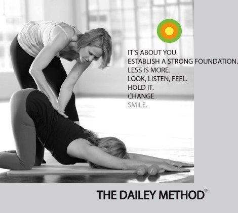The Dailey Method is a combination of ballet barre work, core conditioning, stretching and orthopedic exercises. The class tones, and lengthens the entire body.