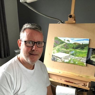 Landscape artist, showing warts and all. the mistakes and the triumphs also on Instagram:- brush_strokes35 and represented by Qbeech Art Gallery