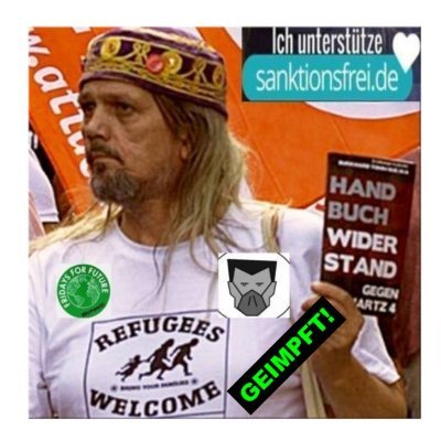 Sozialarbeiter,M.A. Schreibt. Mag kreativ sein&Gutes tun. In SL Bibliothek Pegasus (unkommerziell).
Links, H4-Aktivist, Pazifist. Geimpft #icd11jetzt