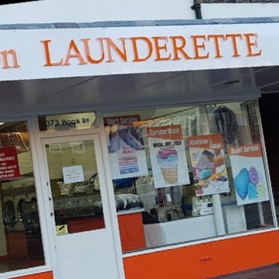 Best Launderette in the town at 373 Hook Road, Chessington, KT9 1EL