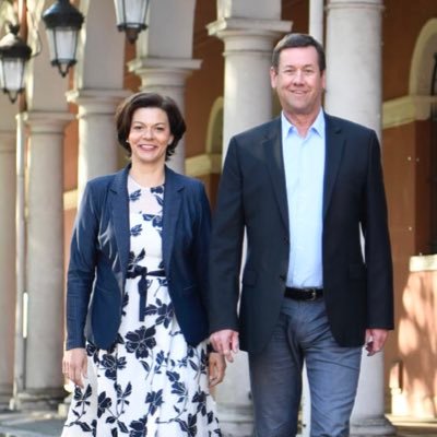 Anne-Catherine Goetz et Christophe Steger, candidats pour le canton de Mulhouse 3