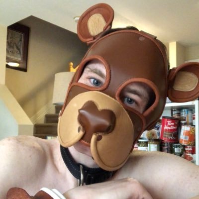 I’m a sub pup that wants to serve the big bears and chubs! (NSFW) I am here to share my naughty photos and retweet big handsome bears.