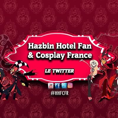 Le compte Twitter OFFICIEL du groupe fans et Cosplayeurs de Hazbin Hôtel Fan & Cosplay FR
.
Compte à but de partagé les infos du groupe et de VivziePoP #hhfcfr