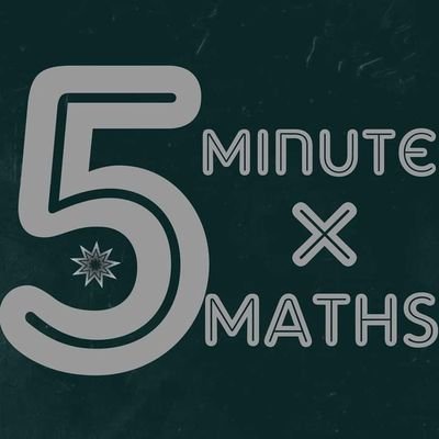5minute_math's profile picture. Mathematician