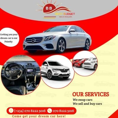 AppahSamuel5's profile picture. Oluwa Automobile Nigeria limited.
Our services. We swap and sell and buy cars. 🚦🚘🚐🚜🚍
Getting you your dream car is our priority.
☎️08108916171 ✉️ WhatsApp