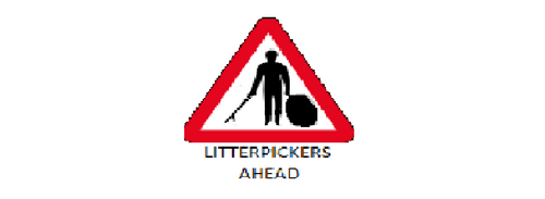 _litterpickers_'s profile picture. im on a quest to put a litterpicker sign in the highway code to warn the public that there are men walking the roads.