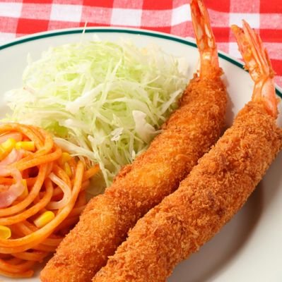 エビフライの研究をしています😋🍤