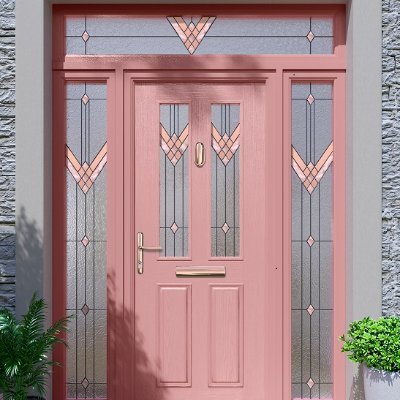 Apeer is a range of energy efficient, high security, GRP composite doors available with funky colour and decorative glass options