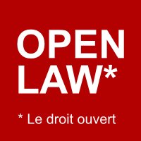 Open Law*(@OpenLaw_fr) 's Twitter Profile Photo