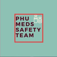 PHU Meds Safety Team (@phumedssafety) 's Twitter Profile Photo PHU Meds Safety Team (@phumedssafety) 's Twitter Profile Photo
