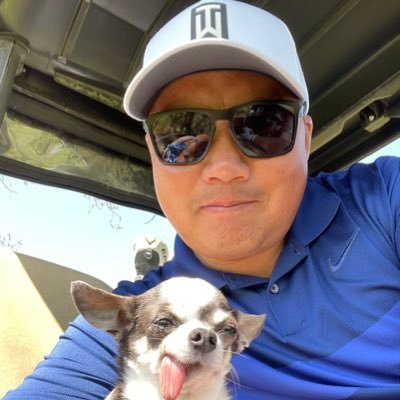 Loves to golf and hangout with my puppy.