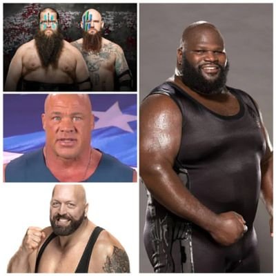VCWMultiRP23's profile picture. Viking Raiders (Ivar and Erik), Mark Henry, Big Show and Kurt Angle(Parody/RP). All the superstars are signed to VCW !