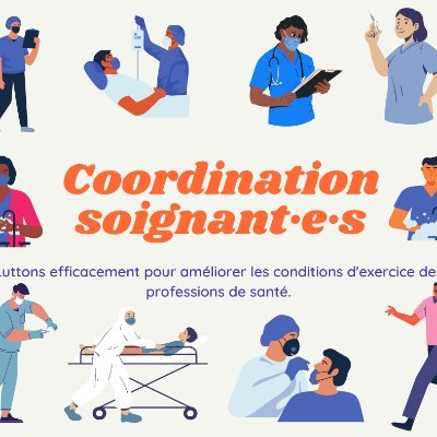 Unissons nos forces pour valoriser nos métiers et améliorer nos conditions d'exercice.
#coordinationsoignantes