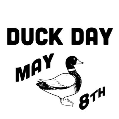 TheRealDuckDay1's profile picture. May 8th is a global celebration of ducks! Hit up the Quackline at (218) DUCK DAY. Email therealduckday@gmail for PDF participation posters. My quacks r my own.