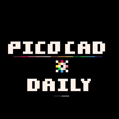 picoCAD_Daily Profile Picture