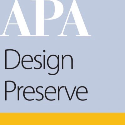 The Urban Design and Preservation Division of the American Planning Association