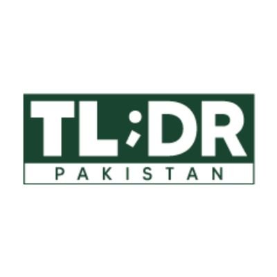 TLDR is a news media company in Pakistan. Part of @GameBirdMedia | #Pakistan #News #TLDR