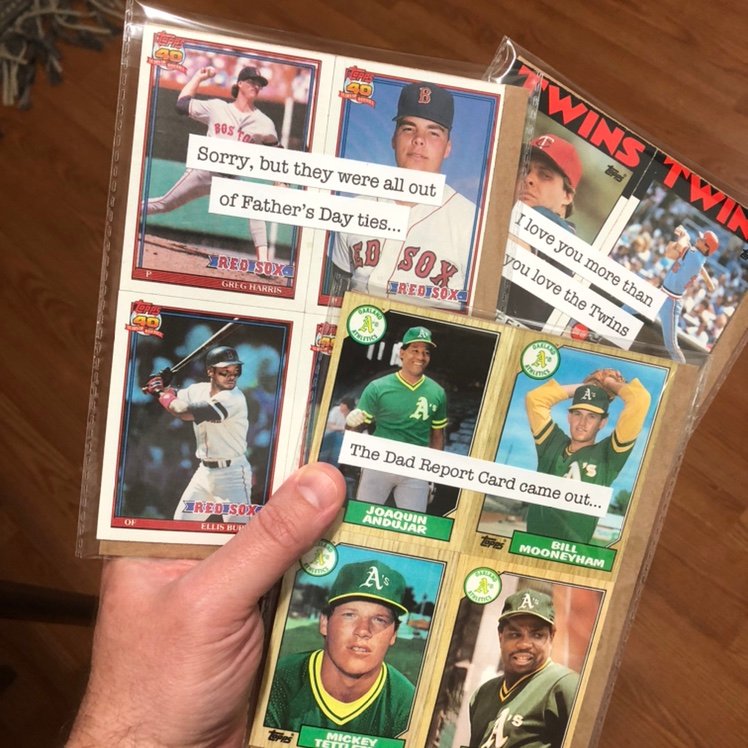 I make greeting cards out of old sports cards. Enjoy learning and musing about The Hobby.

Commanders 🏈 | Orioles ⚾️ | Angels ⚾️| Dodgers ⚾️