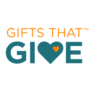 Gifts That Give offers gift items and from your favorite brands, and $1 out of every $5 you spend goes to any cause of your choice.