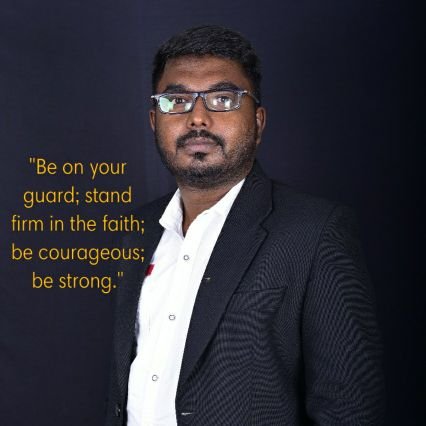 RaviKumarSsr's profile picture. ...and without fail recover all...