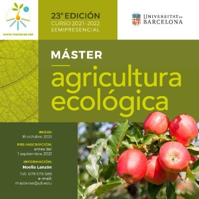 Máster Agricultura Ecológica UB