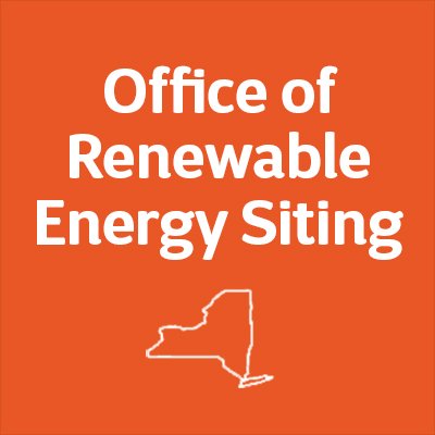 ORES is a first-of-its-kind office helping NY achieve clean energy goals by responsible and timely siting of large-scale renewable projects. RTs≠endorsements.