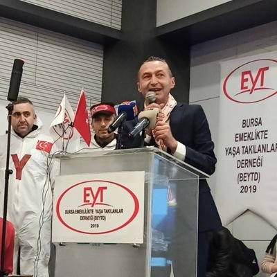 Bursa EYT Dernek Başkanı/
Memleket Giresun🙋♂️
