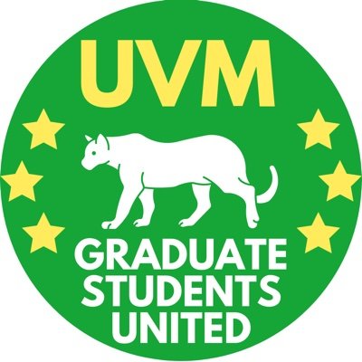 UVM works because we do - - - Grad student employees organizing for rights, respect and recognition. Join the conversation: