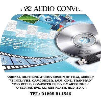 Specializing in the Digitizing of Media. #videotransfer #filmtransfer #homemovie #vhstodvd #cinetodvd #smartphonetransfer #barrowinfurness